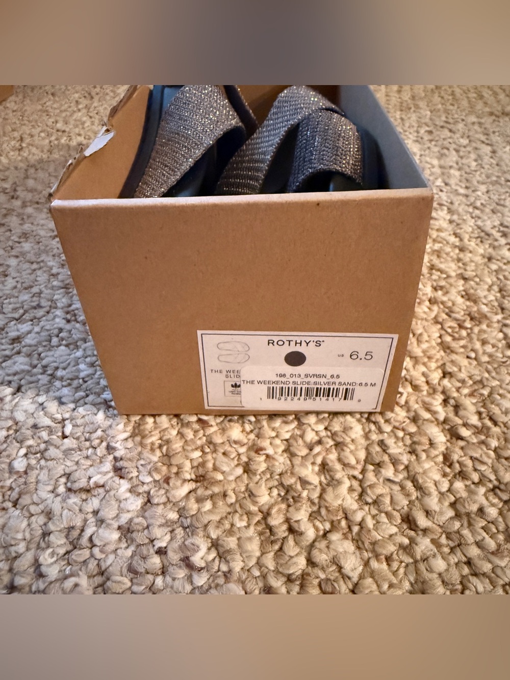 NIB Rothy’s The Weekend Slide Size 6.5 - Picture 7 of 7